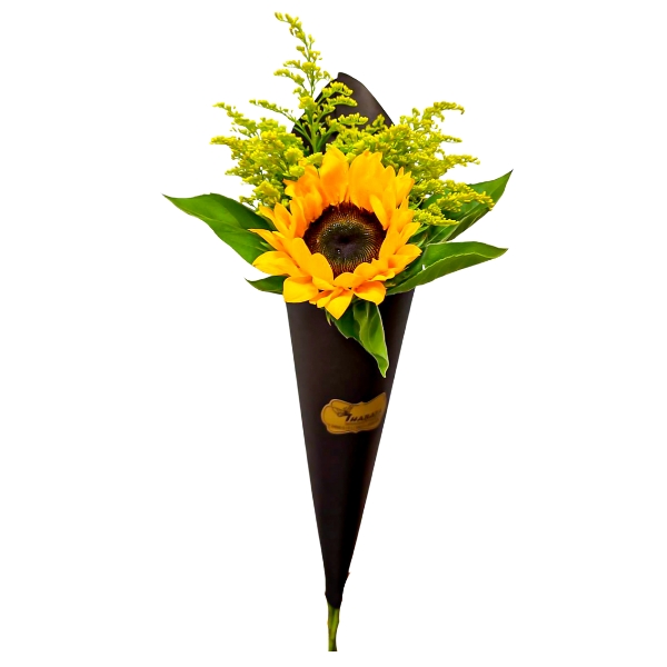 flor de girassol para presente