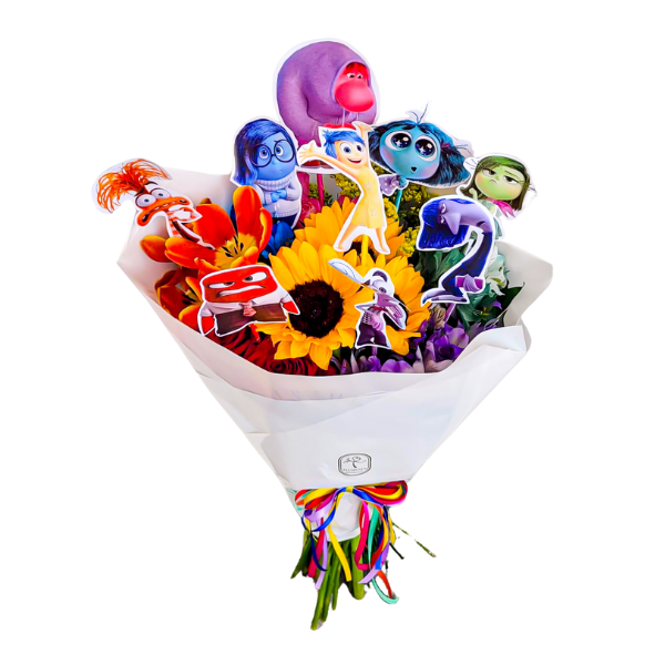 buque de flores divertidamente