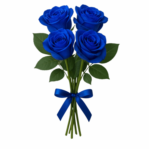 buque de rosas azuis para presentear a namorada, aniversario ou qualquer ocasiao especial