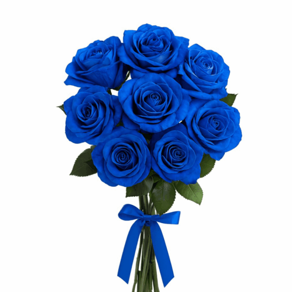 buque de rosas azuis para presentear a namorada, aniversario ou qualquer ocasiao especial