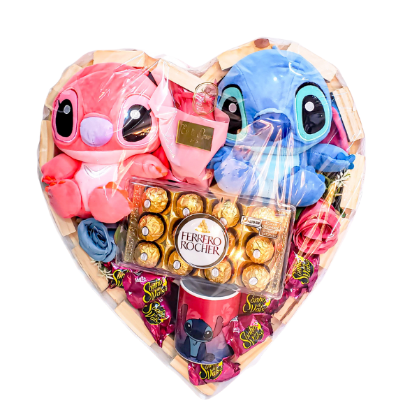 coração de chocolate
