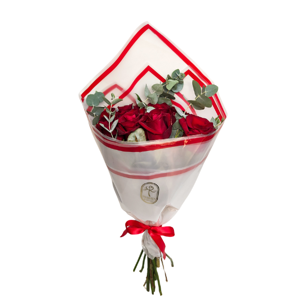 buque de rosas vermelhas