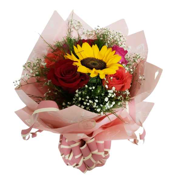 arranjo de flores mistas