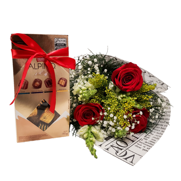 buque-de-rosas-com-ferrero-rocher buque de rosas com ferrero rocher