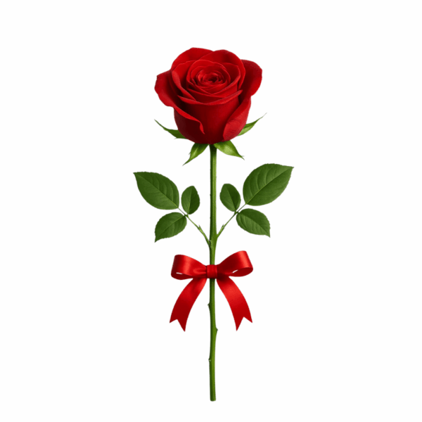 rosa importada unitaria para presentear