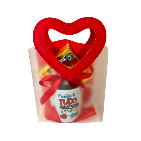 Kit com sacola + Caneca + Ferrero Rocher