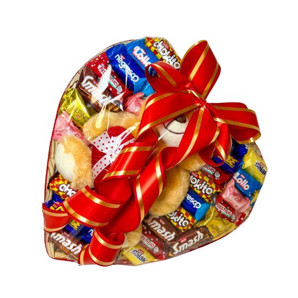 coração de chocolate para presentear em ocasioes especiais