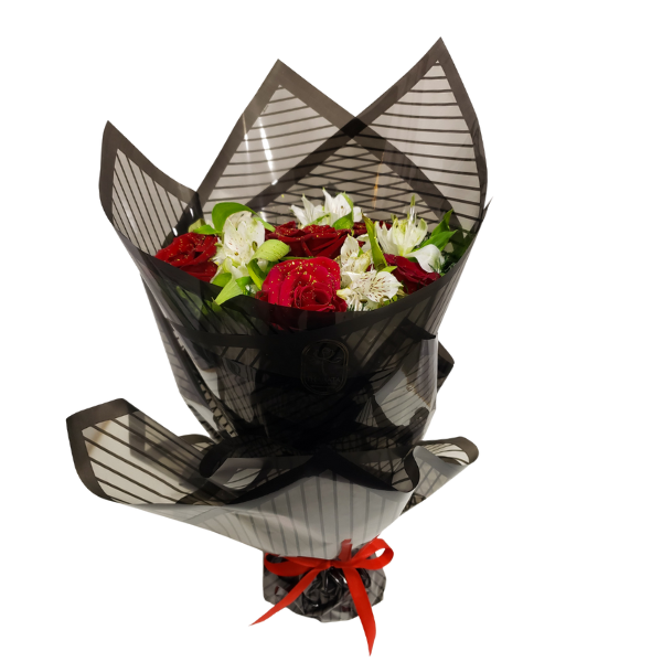 arranjo de rosas