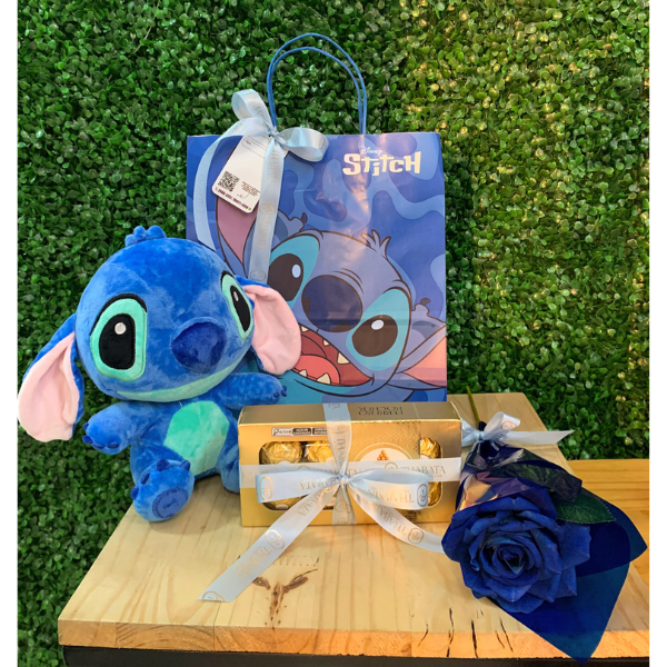 kit de presente stitch
