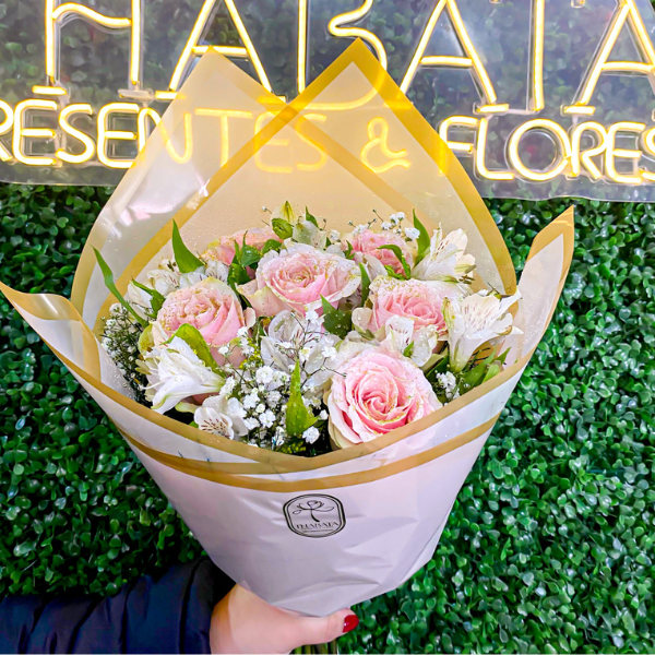 buque de rosas