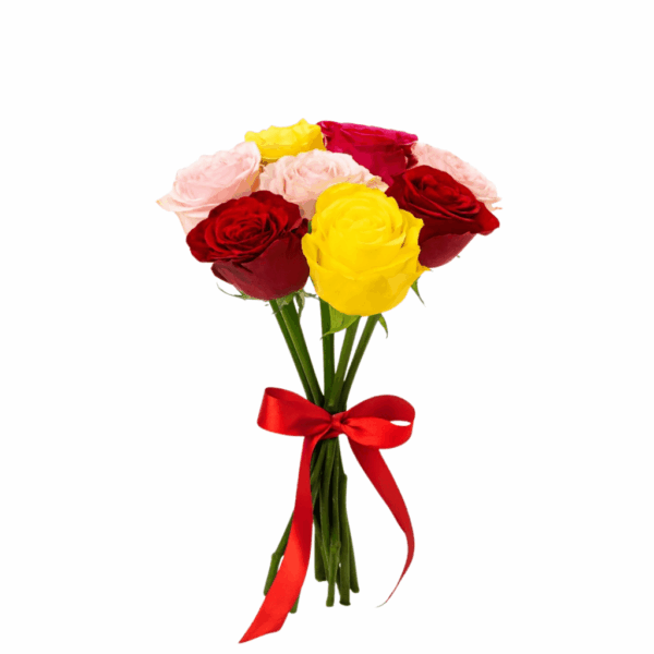 buque de rosas para presentear