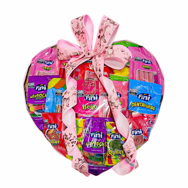 presente dia das crianças coração de chocolate