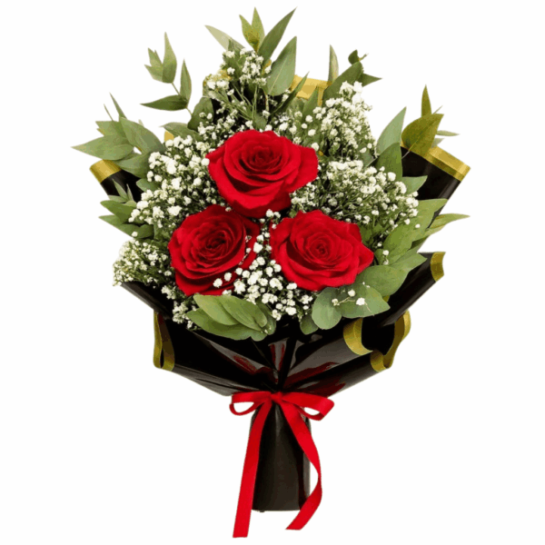 buque de rosas estilo coreano para presentear namorada