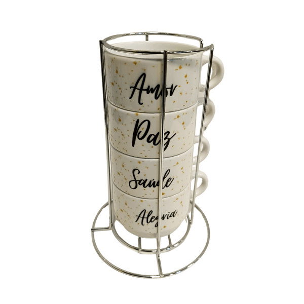 Xicara de café personalizada para presentear