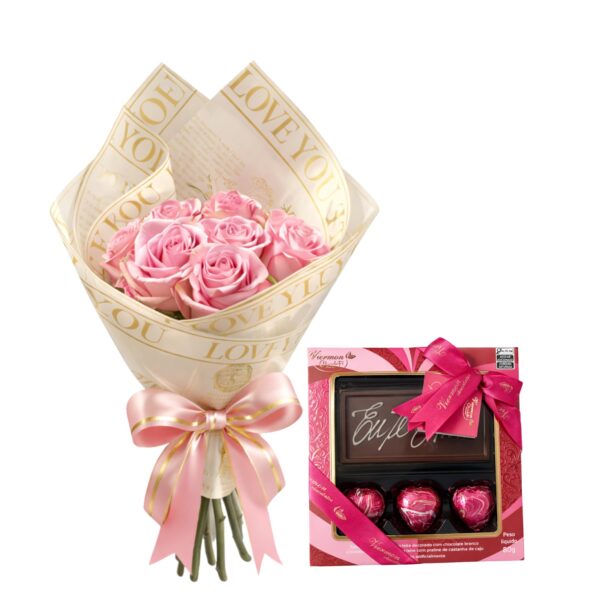 buque de rosas com chocolate guarulhos